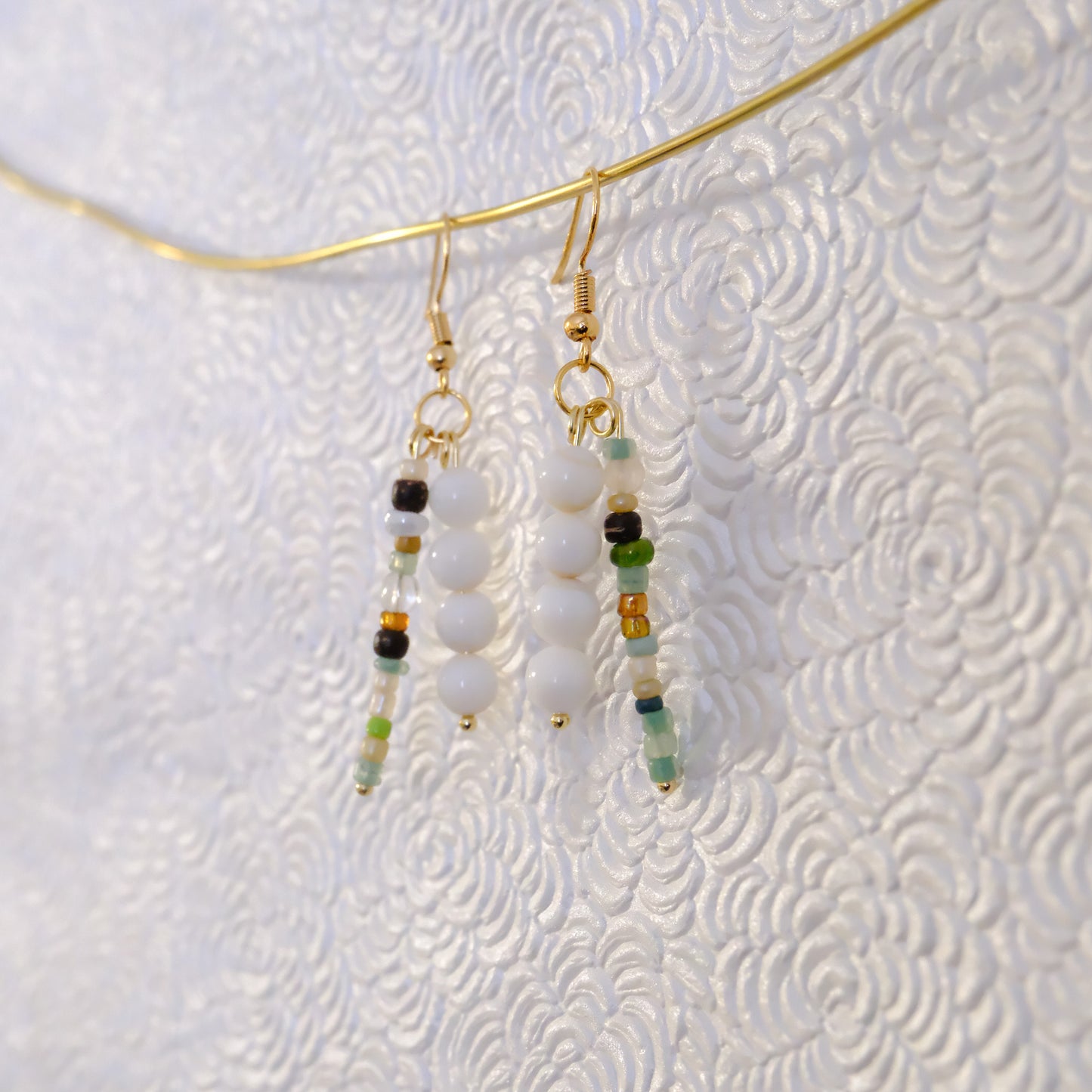 Oceanside Beaded Earrings