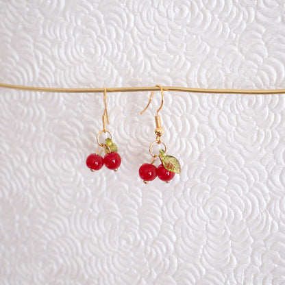 Cherry Mini Earrings