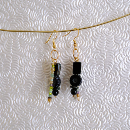 Hematite earrings