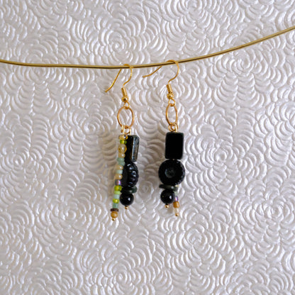 Hematite earrings