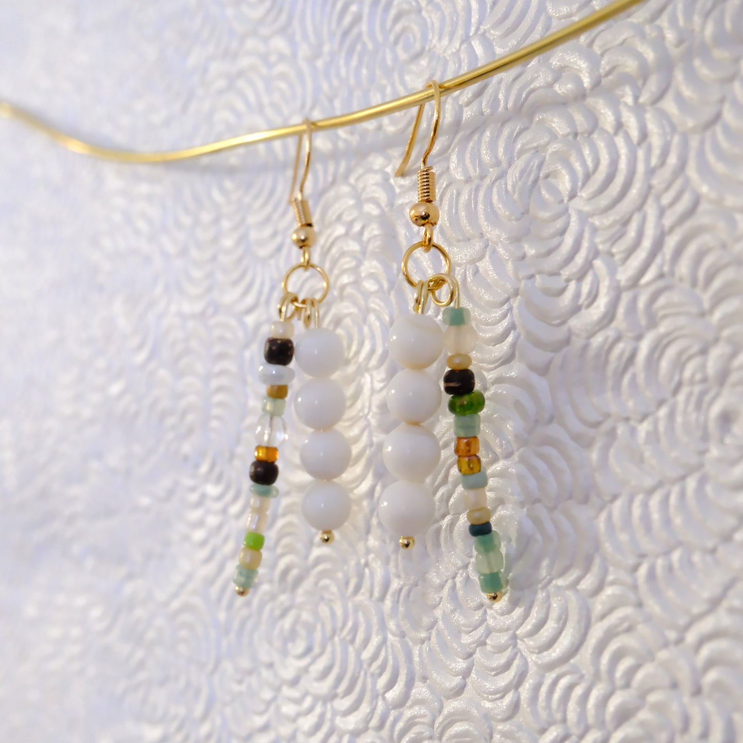 Oceanside Beaded Earrings