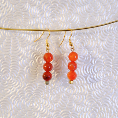 Agate Stone Drop earrings